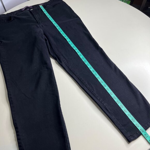 Gloria Vanderbit Charcoal Jeans Size 16W - Picture 10 of 11